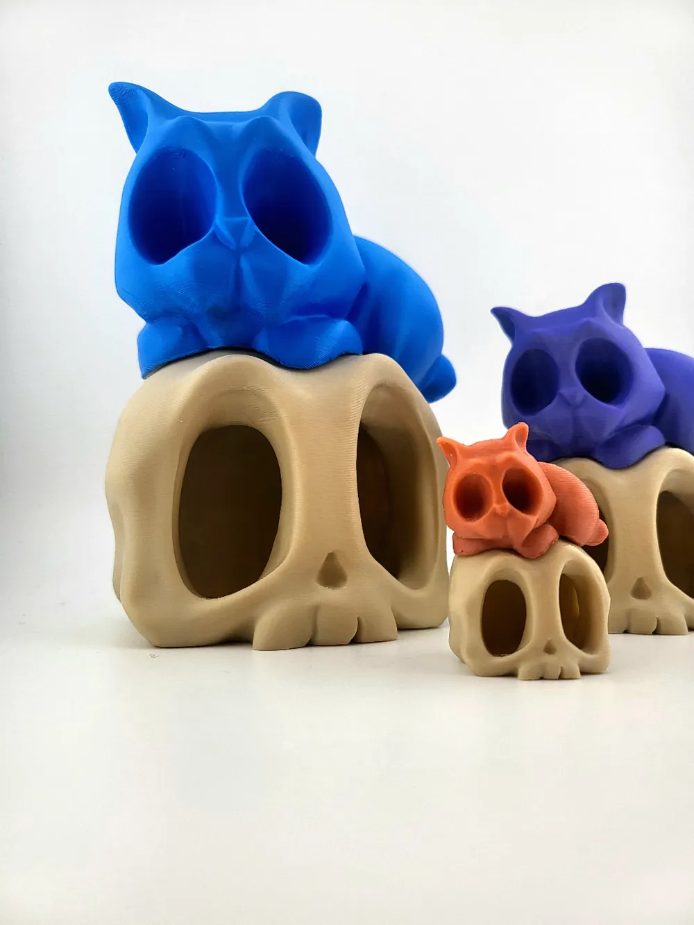 kawaii cat skull sweet cute thumbnail 2