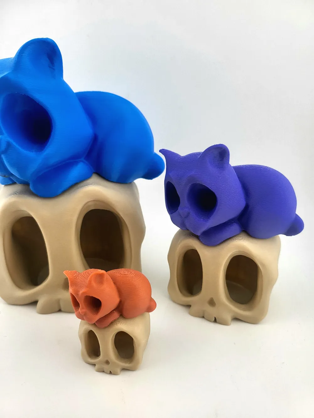 kawaii cat skull sweet cute thumbnail 3