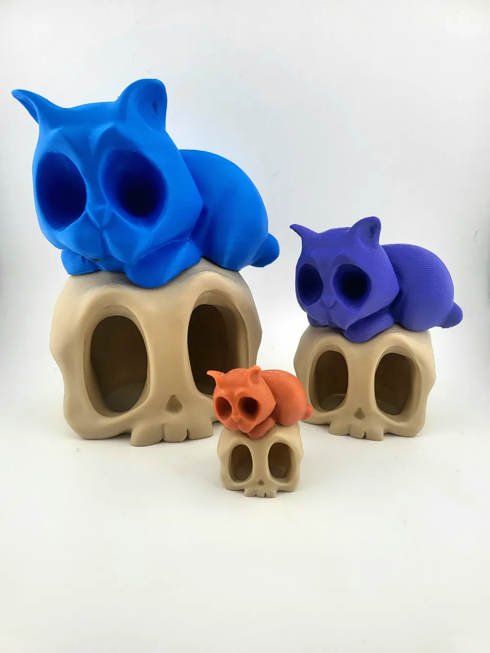 kawaii cat skull sweet cute thumbnail 4