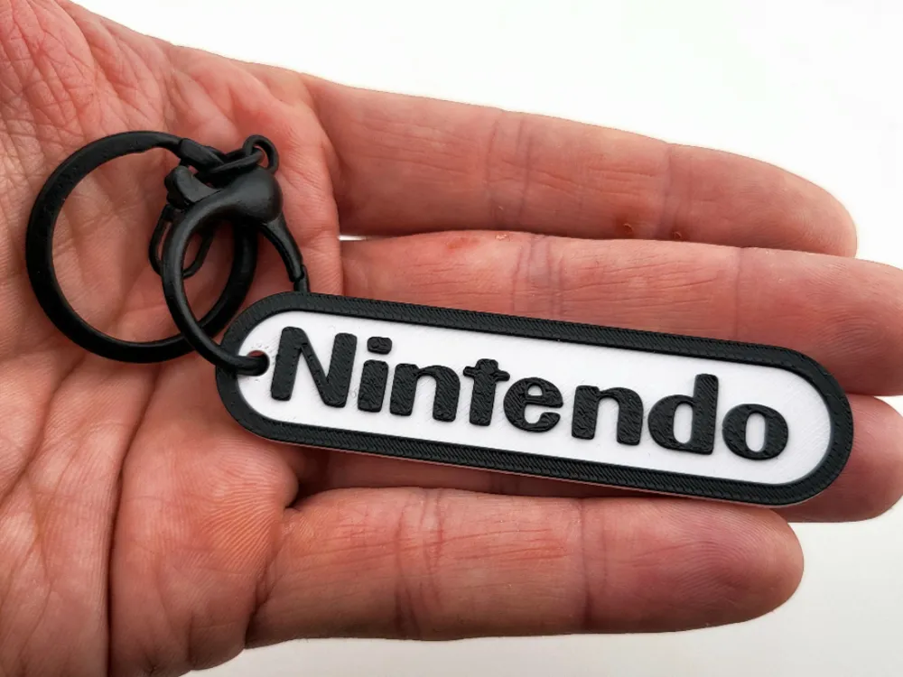Nintendo keychain Keyring