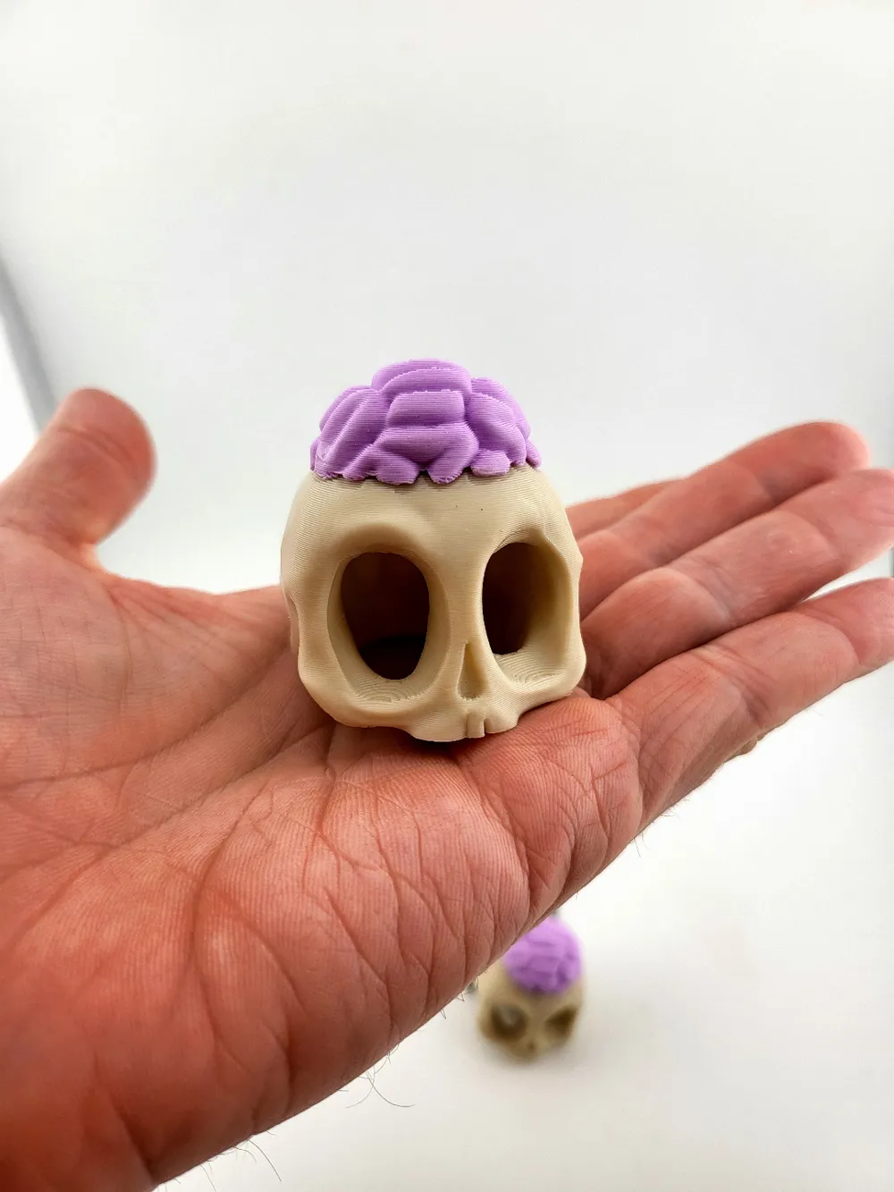 kawaii skull brain cute sweet zombie thumbnail 2