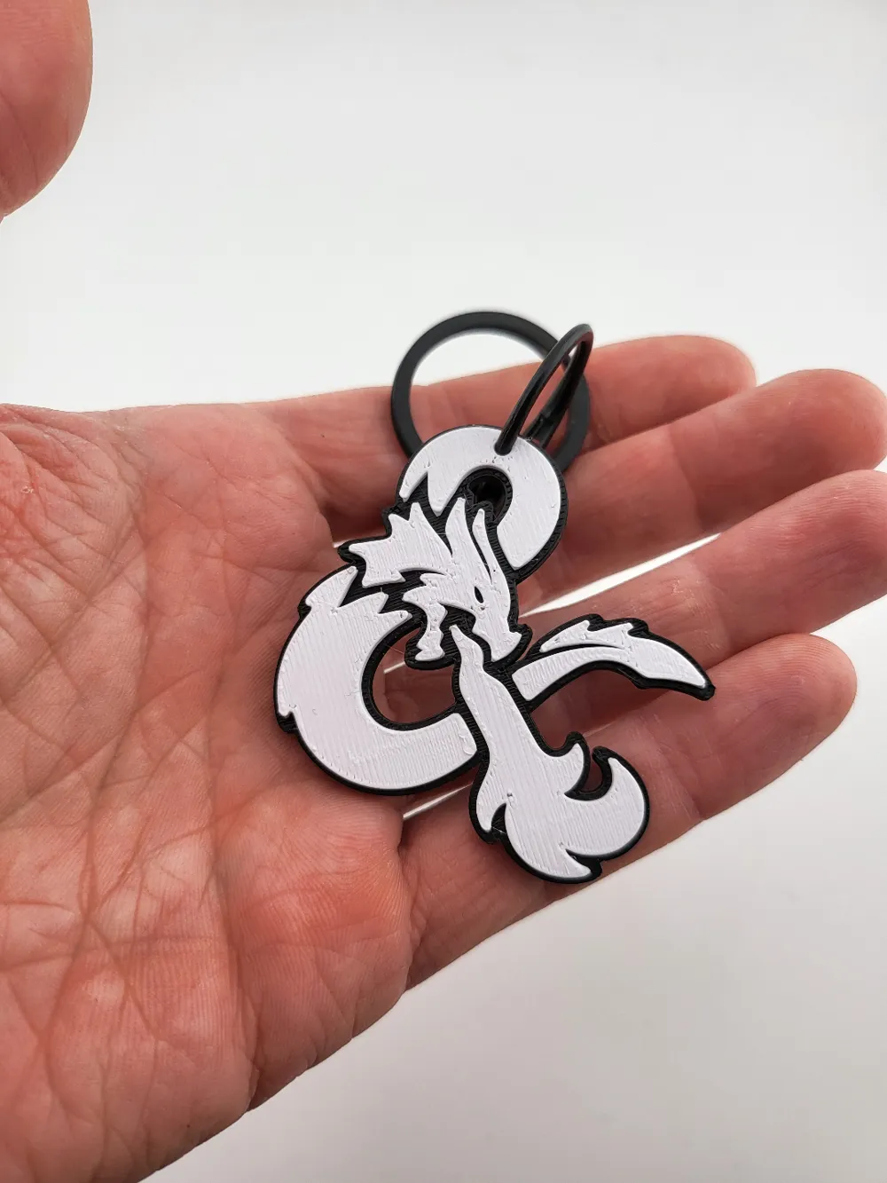 Dungeons & Dragons keychain logo emblem thumbnail 2