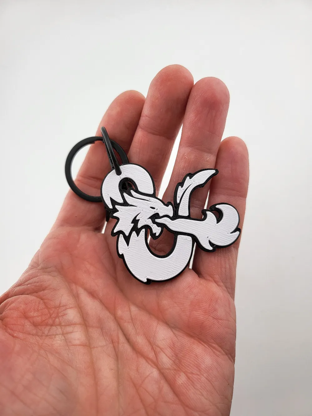 Dungeons & Dragons keychain logo emblem thumbnail 3