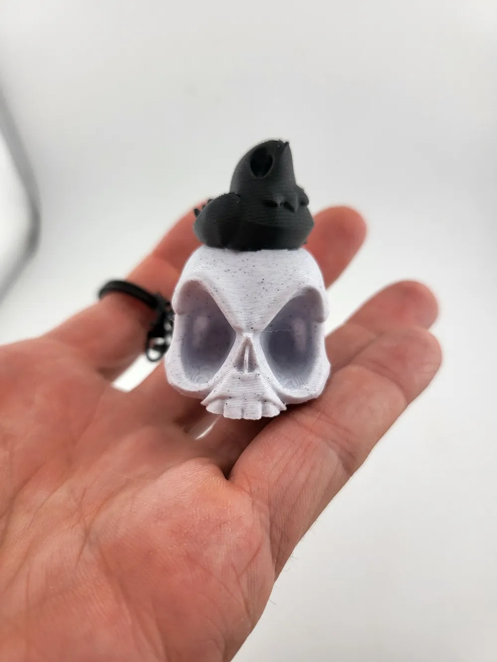 kawaii skull with bird cute sweet thumbnail 3