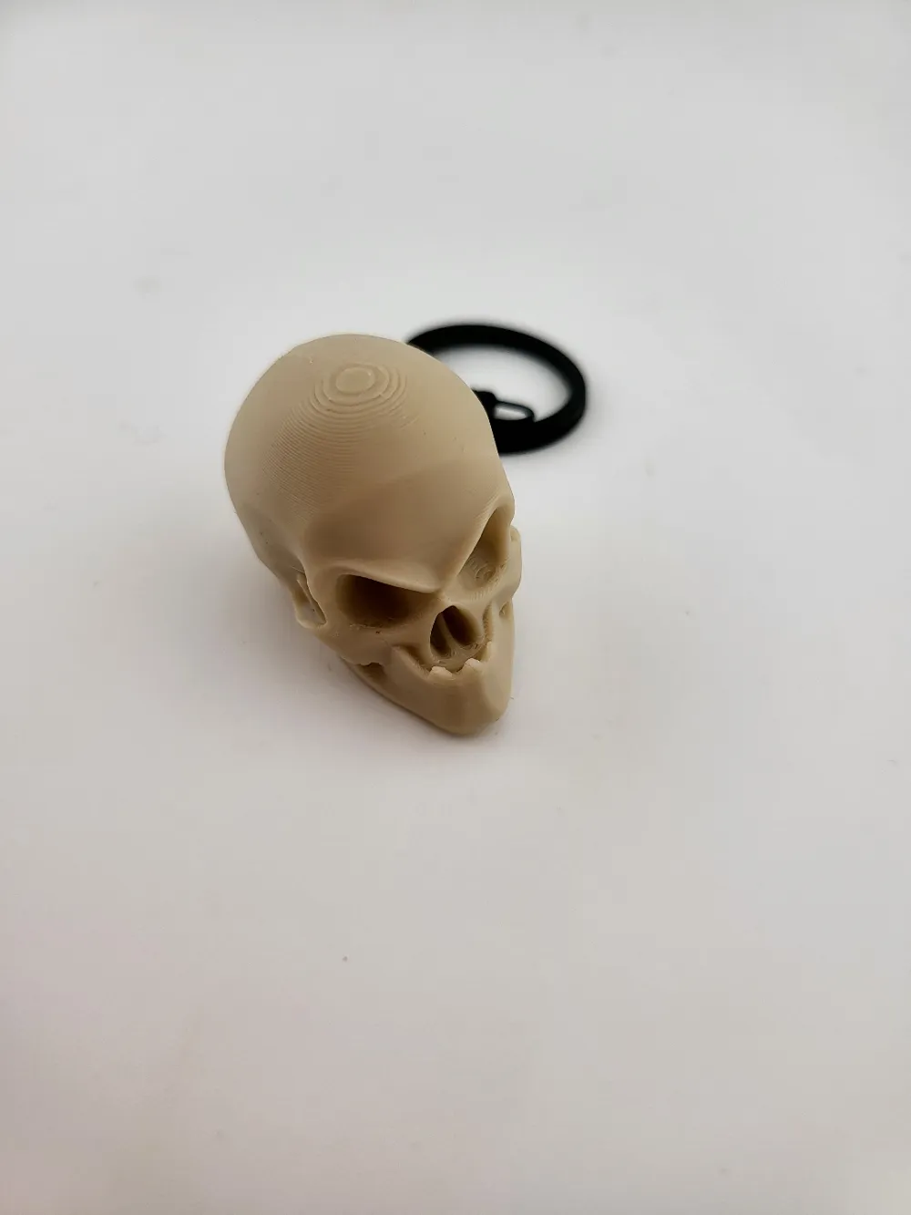 skull keyring angry bad thumbnail 3