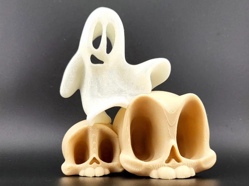 kawaii ghost and skull toon NO AMS cute sweet