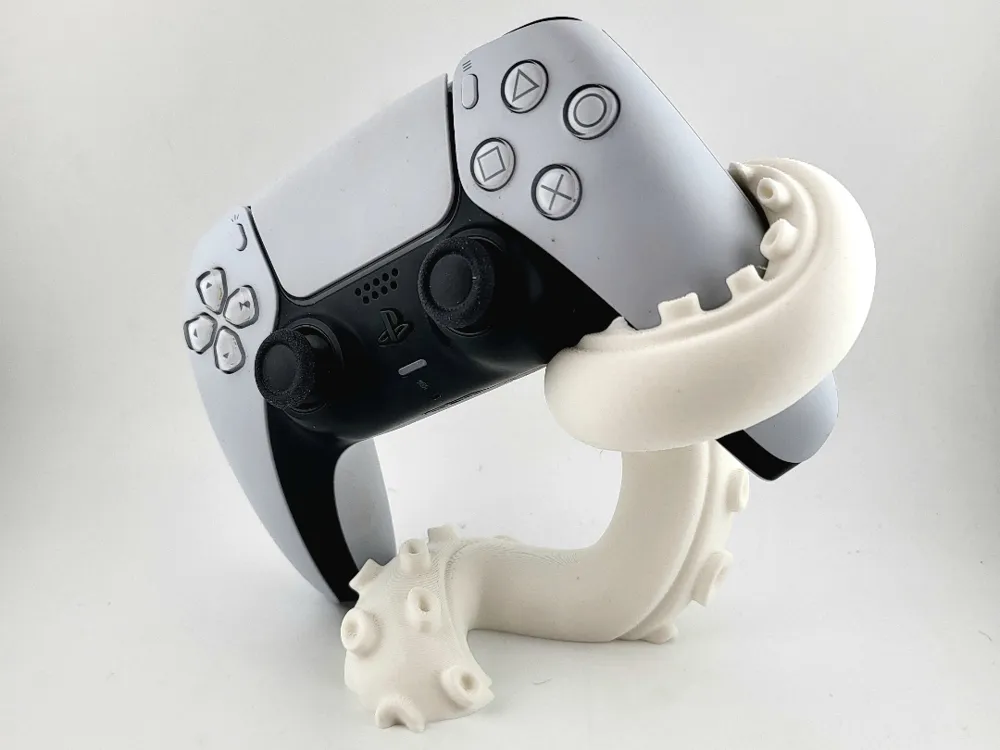 ps5 controller stand tentacle kraken vertical