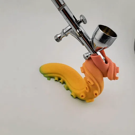 Airbrush Stand tentacle kraken holder tools paint thumbnail 3