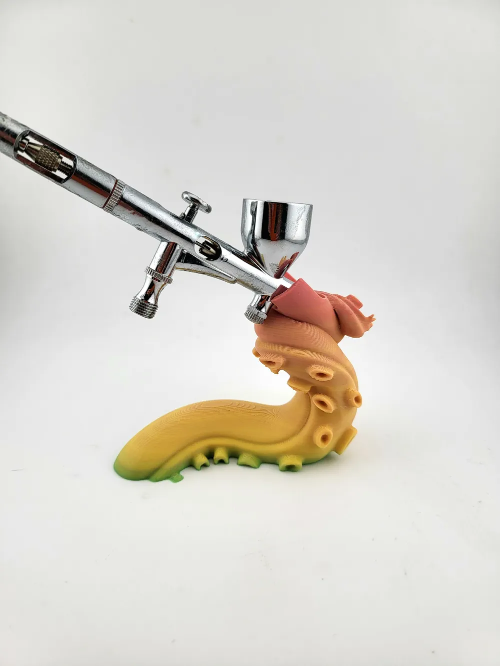 Airbrush Stand tentacle kraken holder tools paint thumbnail 4