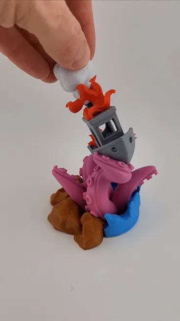 Benchy on fire 10th Anniversary and kraken NO AMS thumbnail 2