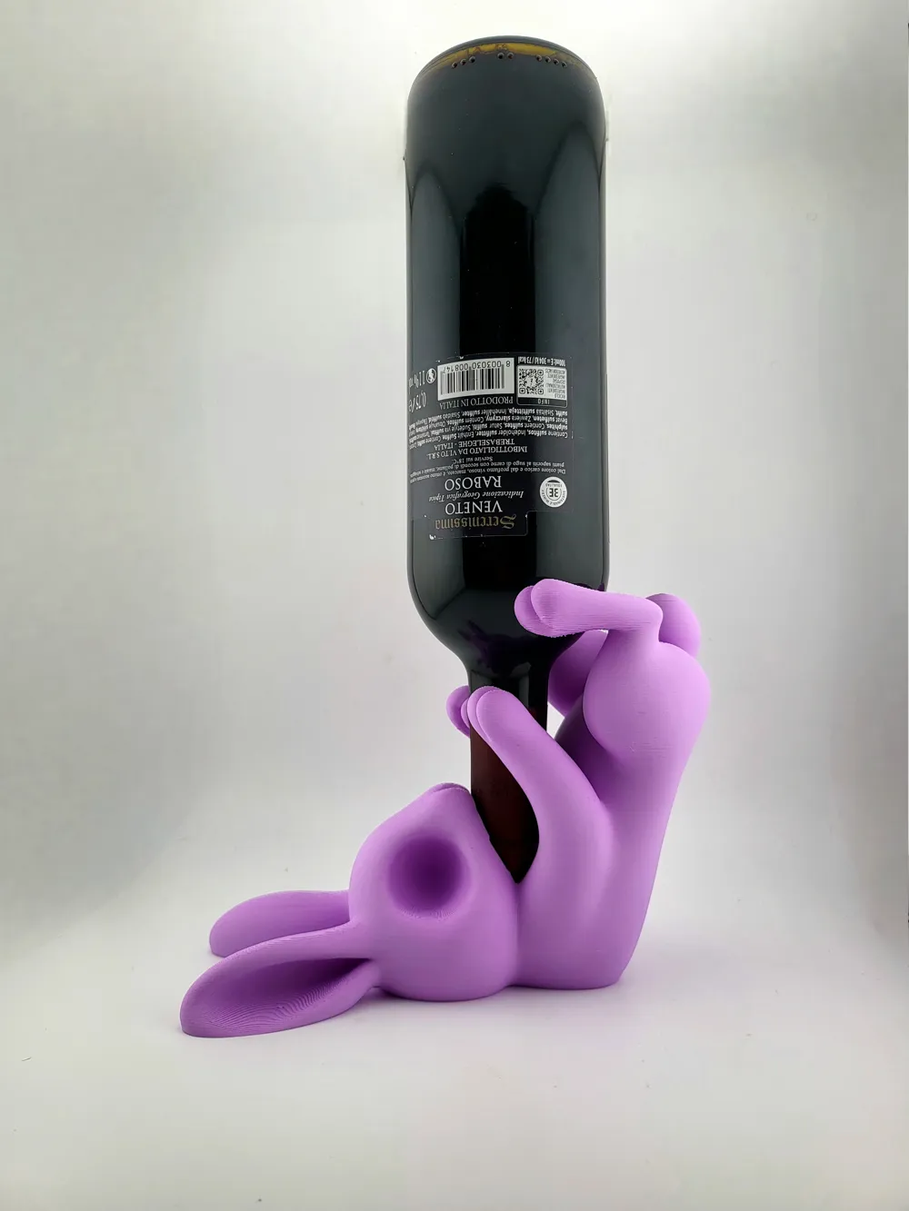 bunny wine bottle holder Easter drunk rabbit thumbnail 3