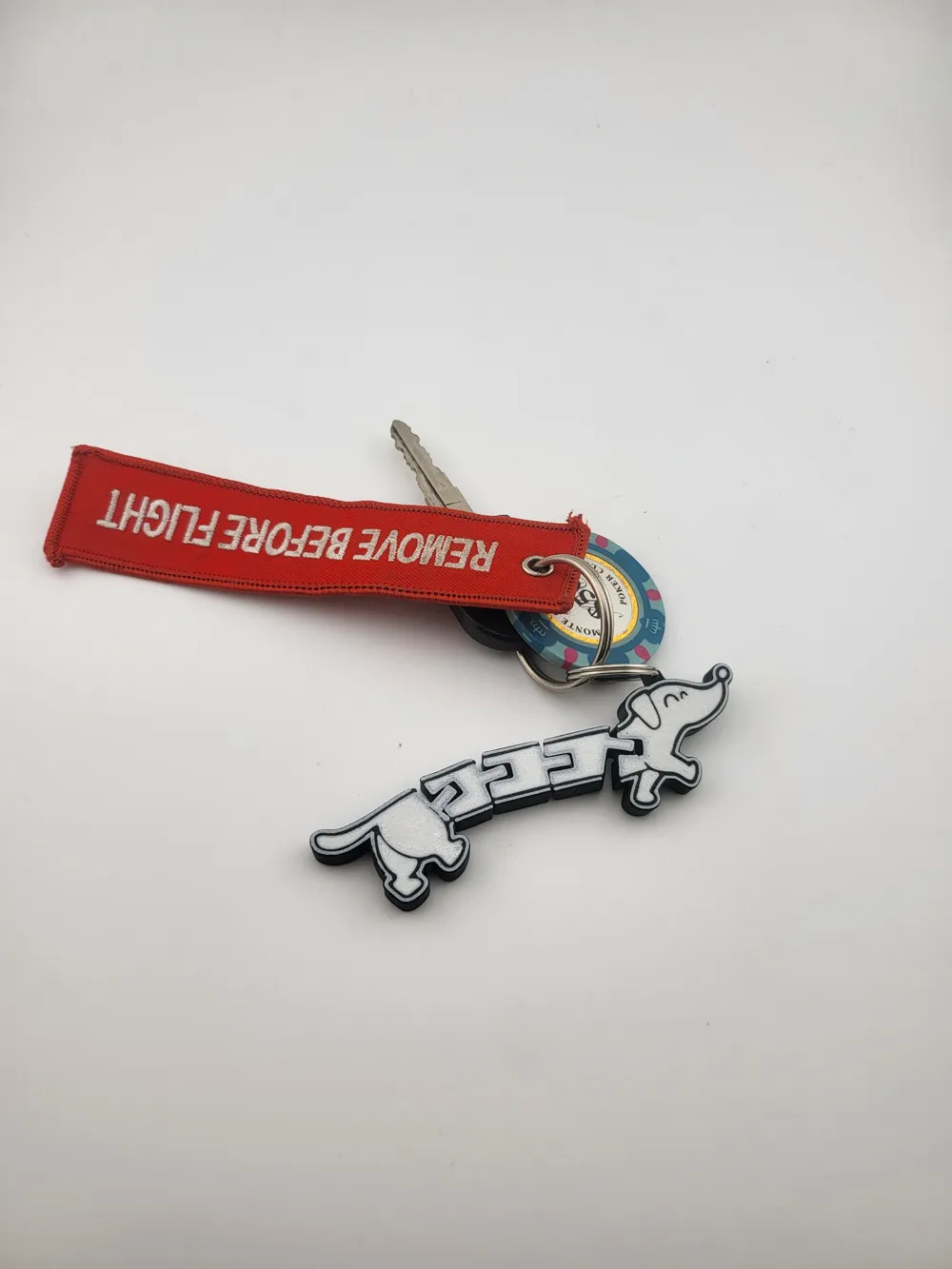 dachshund key ring flexi ams thumbnail 2
