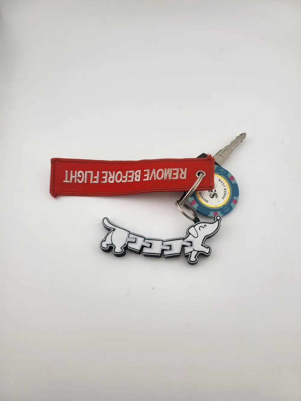 dachshund key ring flexi ams thumbnail 3