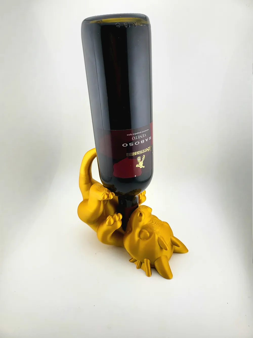Dragon wine bottle holder Easter drunk dragon thumbnail 2