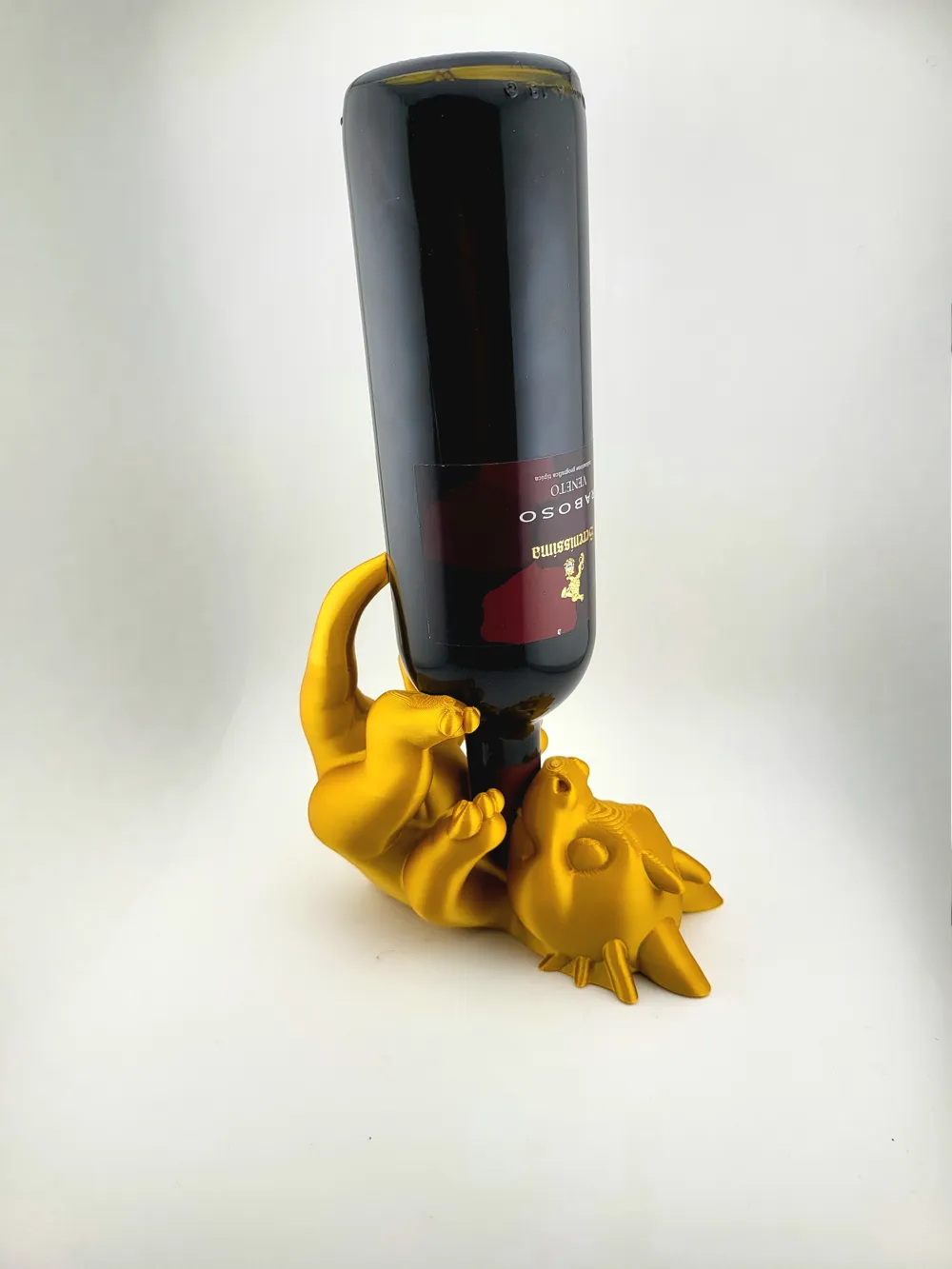 Dragon wine bottle holder Easter drunk dragon thumbnail 3