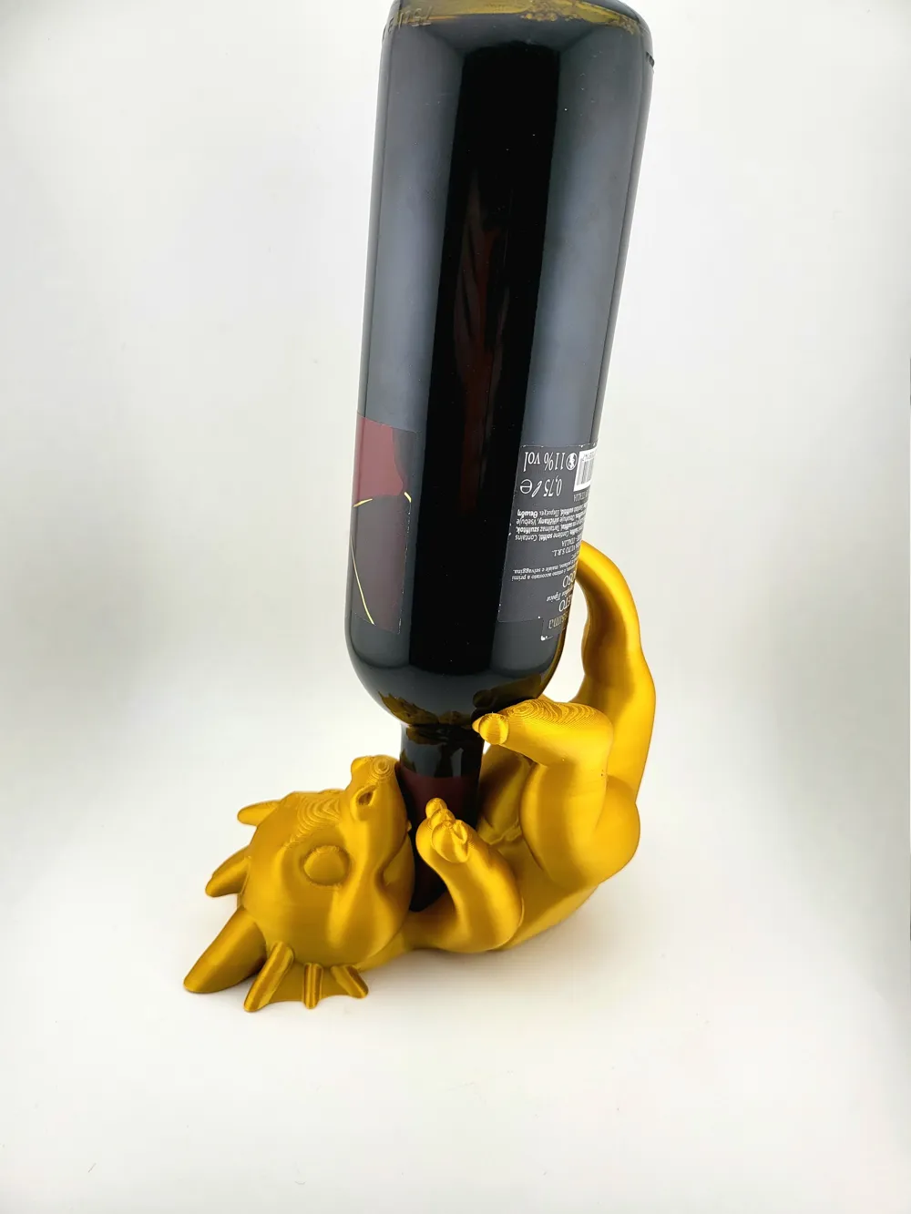 Dragon wine bottle holder Easter drunk dragon thumbnail 4