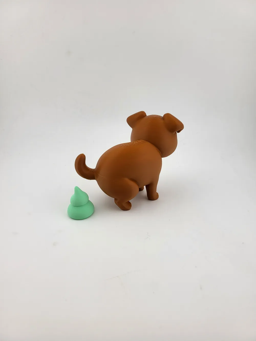dog pooping model 3d art poop rick and morty thumbnail 2