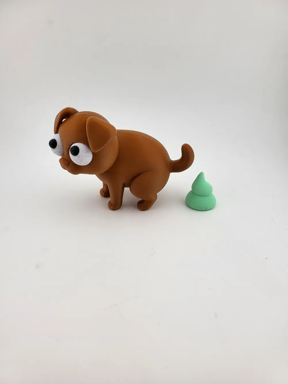 dog pooping model 3d art poop rick and morty thumbnail 4