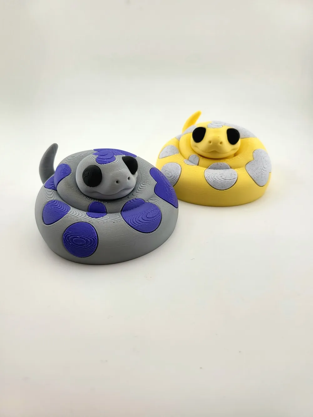 Kawaii Snake 3D Model with Customizable NO AMS thumbnail 3
