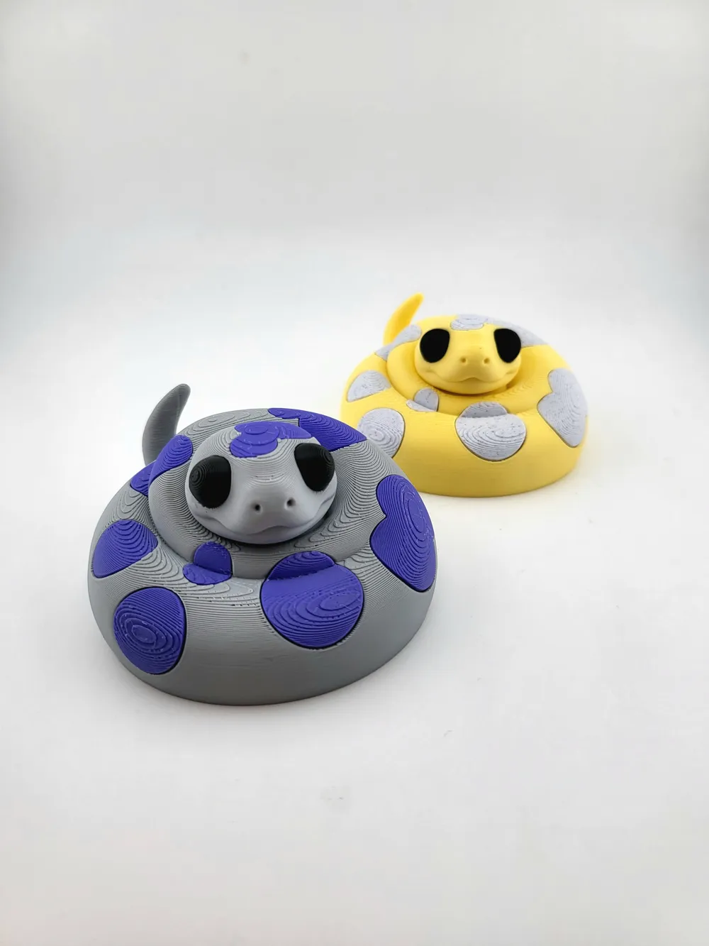 Kawaii Snake 3D Model with Customizable NO AMS thumbnail 4