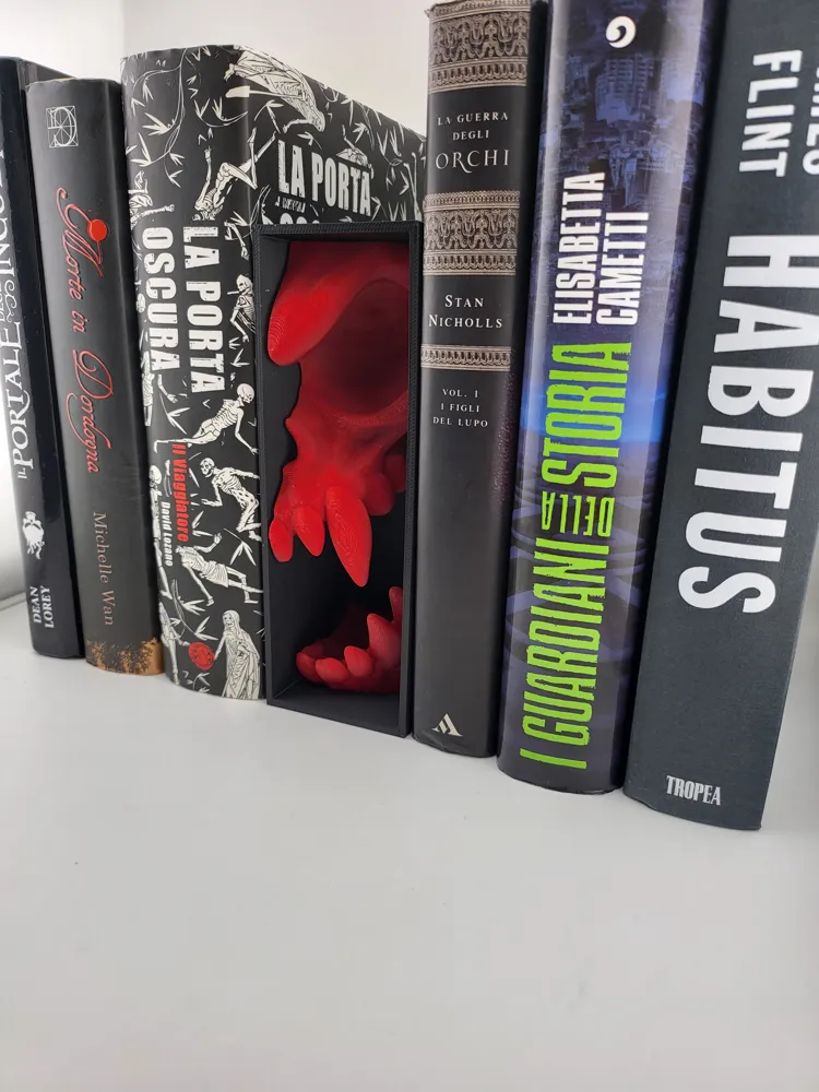 Scream Skull Book Nook Horror art Shelf Insert thumbnail 4