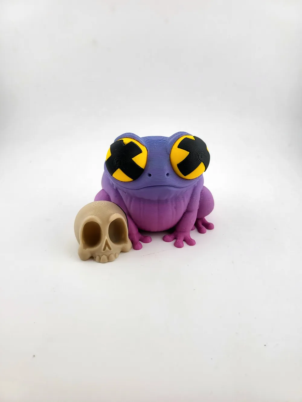 Kawaii Demon Frog Skull 3D Printable sweet cute thumbnail 3