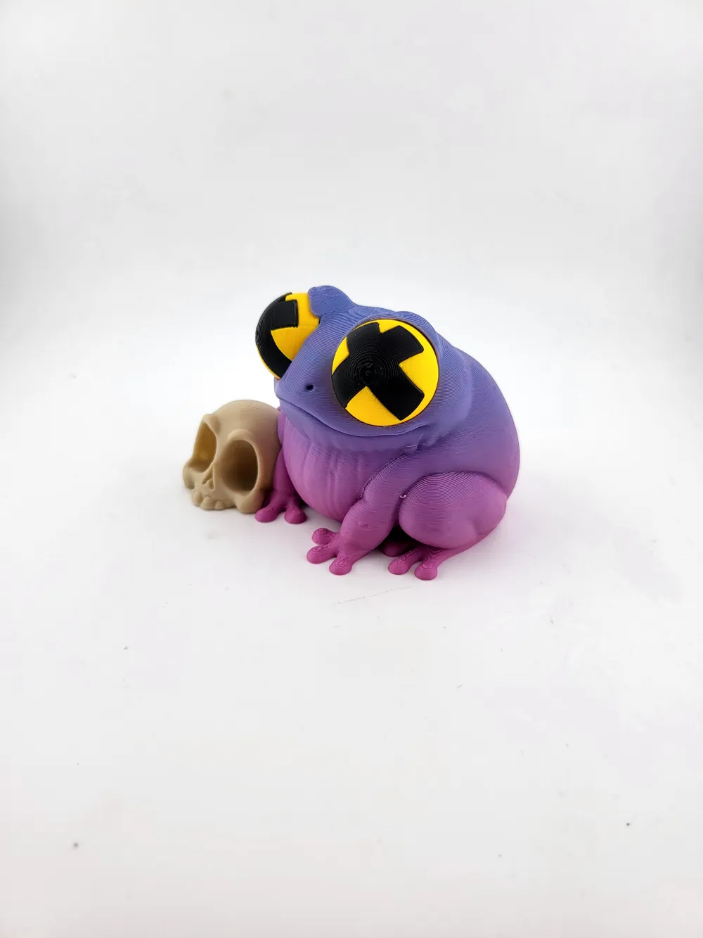 Kawaii Demon Frog Skull 3D Printable sweet cute thumbnail 4