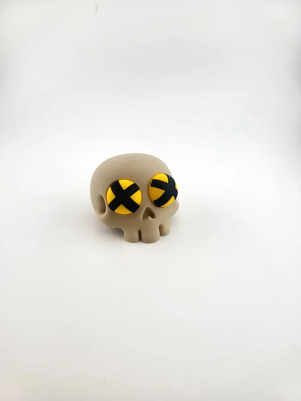 Kawaii Skull with Crossed Eyes – Cute 3D sweet thumbnail 3