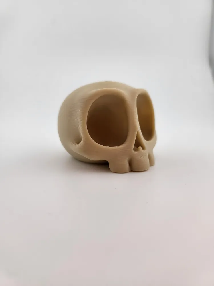 Cute Kawaii Skull – 3D Printable Decoration thumbnail 3