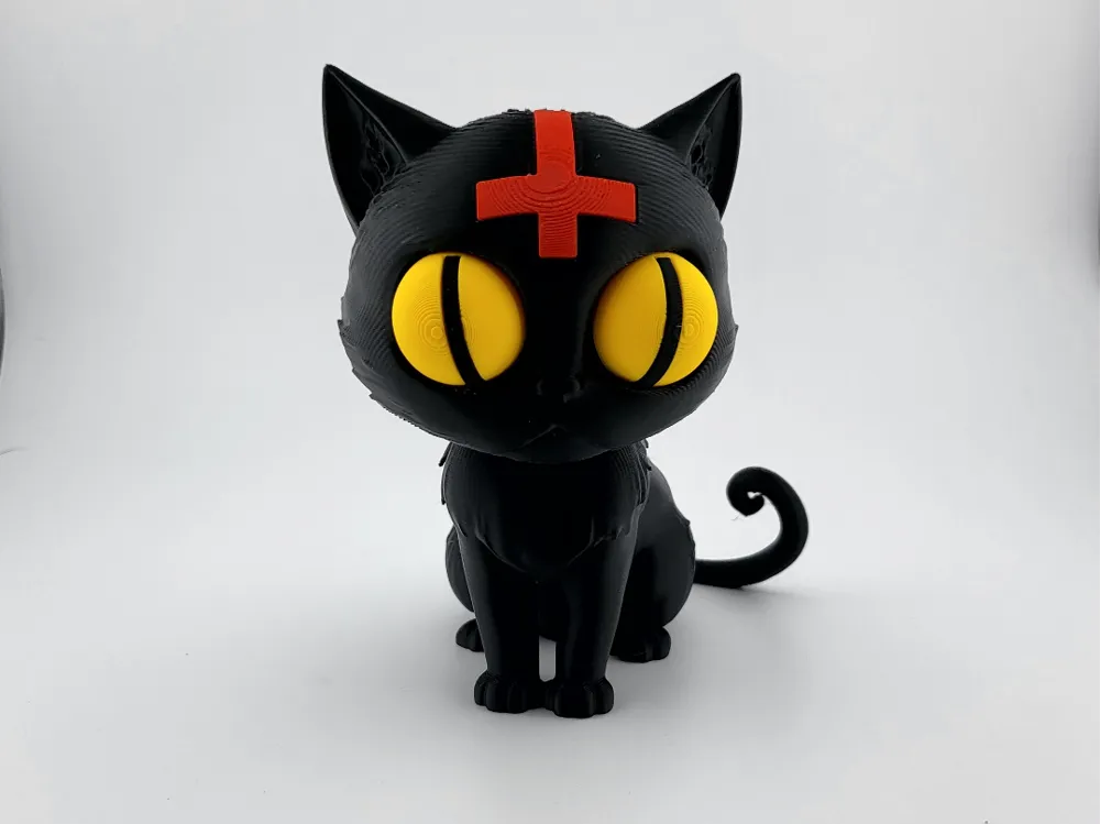 Demonic Cat Totem – Cute & Cursed NO AMS