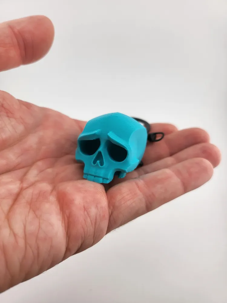 skull desk decor key figure thumbnail 2