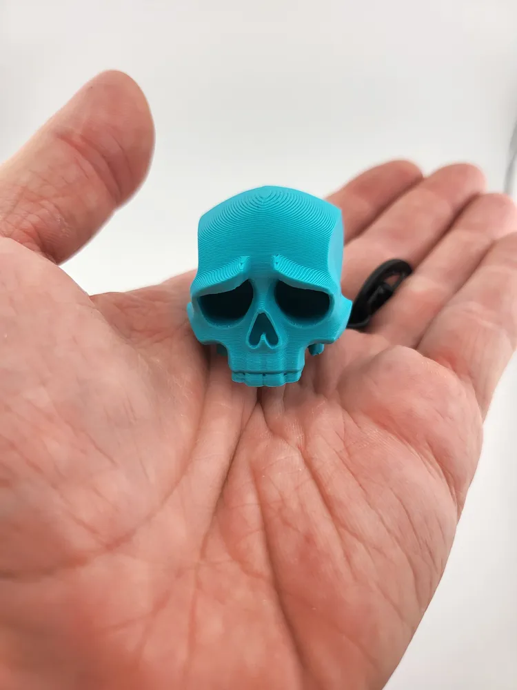 skull desk decor key figure thumbnail 3