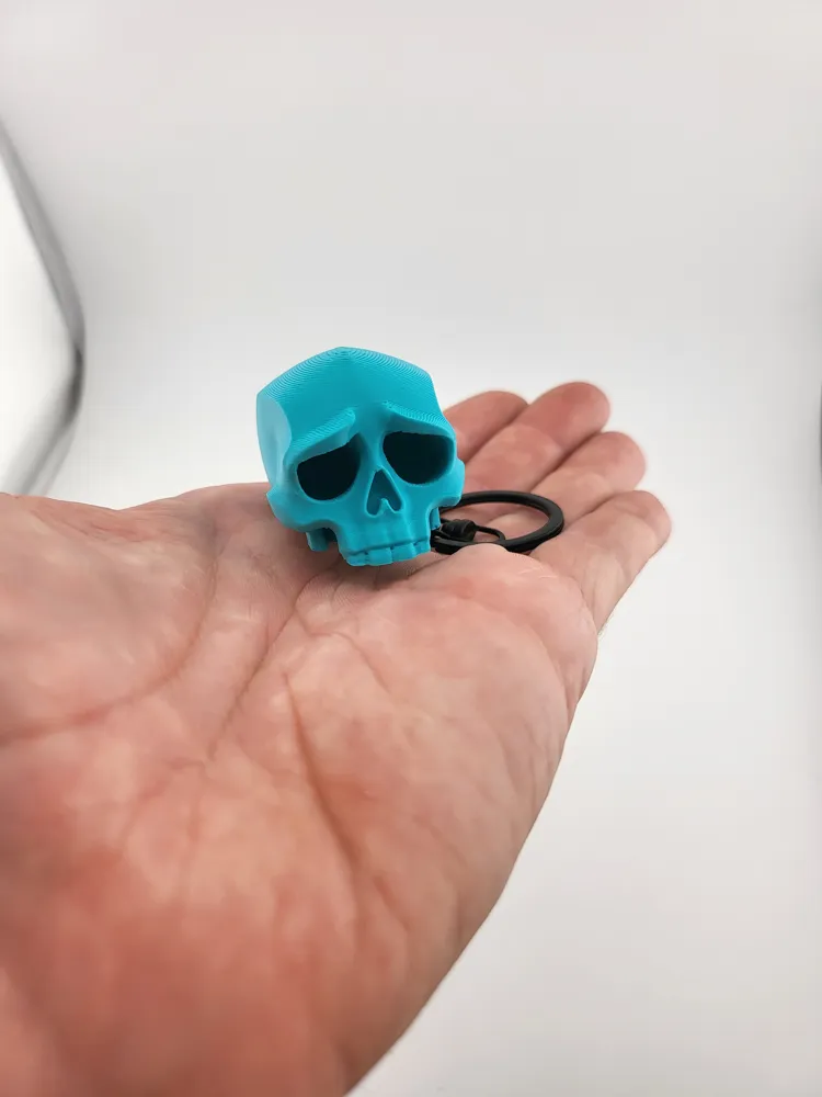 skull desk decor key figure thumbnail 4