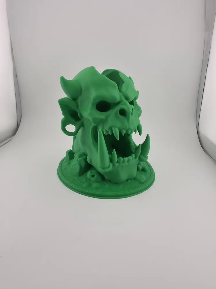 Diorama Orc Skull Dice Tower dnd dungeons dragons thumbnail 2