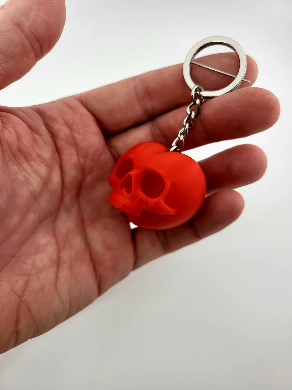 Skull Heart Keychain – Kawaii Goth Cute Accessory thumbnail 4