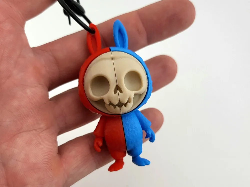 NO AMS la bubu Keychain Cute Toy pop mart kawaii