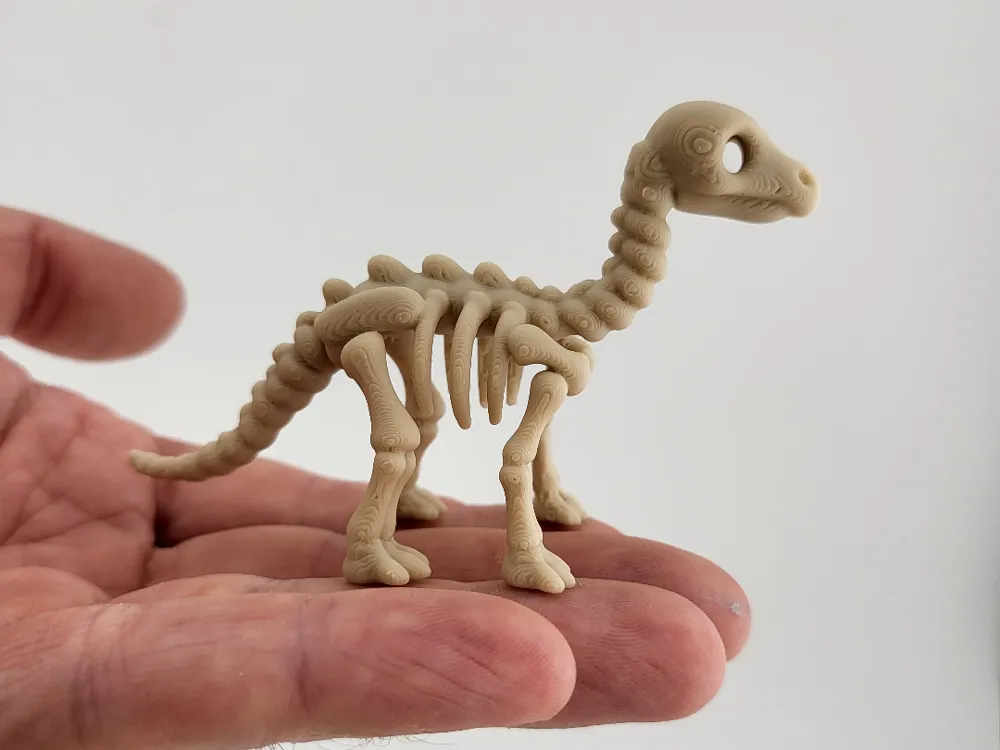 dinosaur skeleton Keychain Prehistoric toy animal
