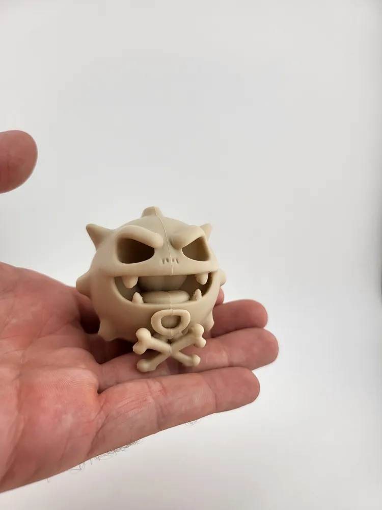 Koffing Skeleton 3D Model Pokemon Figurine thumbnail 2