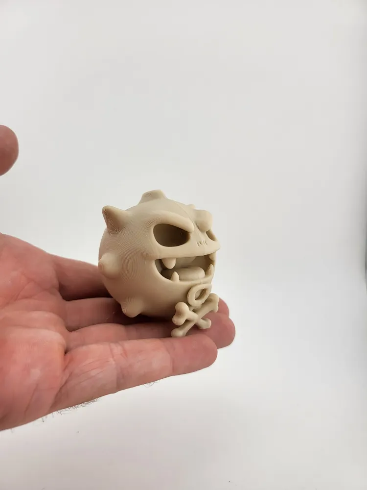 Koffing Skeleton 3D Model Pokemon Figurine thumbnail 4